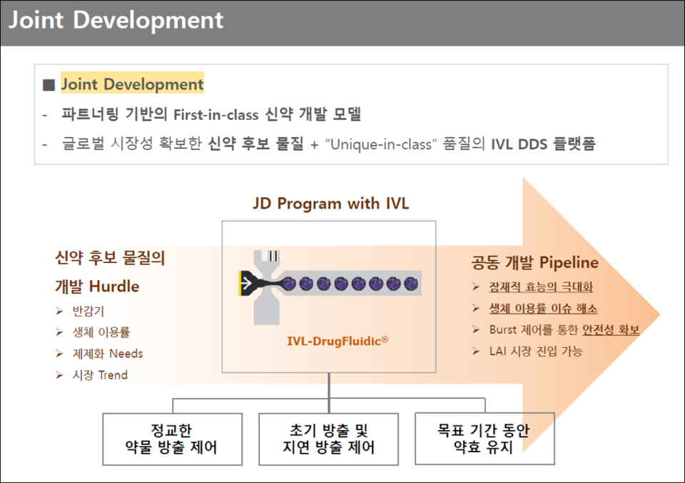 인벤티지랩의 공동개발(Joint Development) 플랫폼. 사진=인벤티지랩 IR 자료