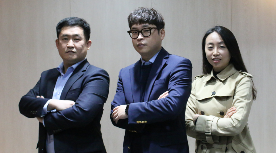 (왼쪽부터) 진재훈 펙수클루 PM, 서욱 팀장, 장진화 펙수클루 PM