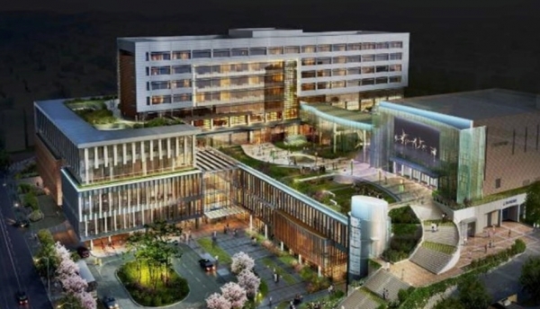 내년 10월 정식 개원 예정인 성남시의료원 조감도