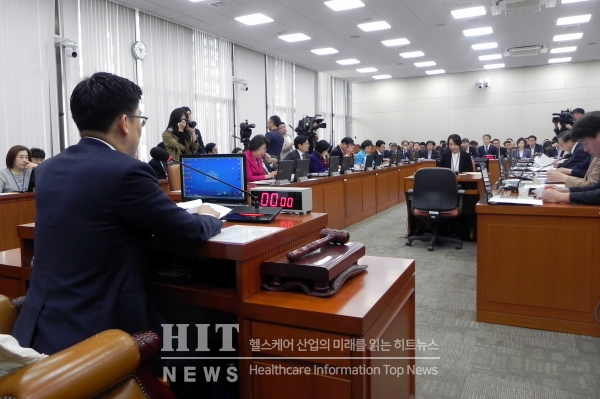 국회 보건복지위원회 종합국정감사가 21일 열렸다