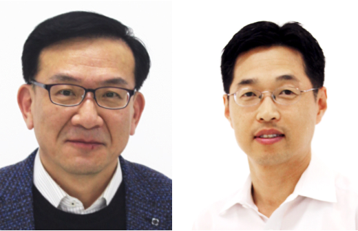 (왼쪽부터) 김신규, 강기석 파마리서치 공동대표