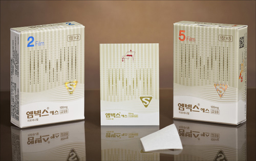 국내 첫 구강붕해필름('필름형 약') 제형 의약품 '엠빅스 에스'
