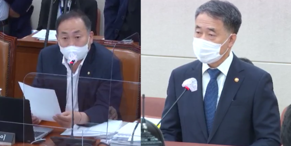 더불어민주당 김원이 의원은 콜린알포세레이트 소송을 복지부와 전 복지부간 싸움이라 표현하며, 철저한 준비를 통해 콜린알포세레이트의 급여 축소로 건보재정 누수를 막아달라고 당부했다.