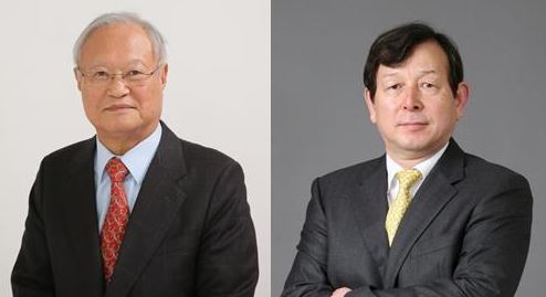 (왼쪽부터) 김종국 서울대학교 토토 꽁머니 디시대학 명예교수, 박은석 성균관대학교 토토 꽁머니 디시대학 교수