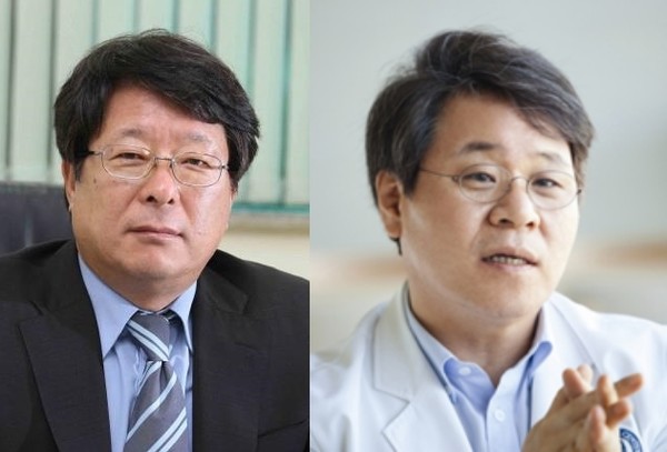 국립법무병원 조성남 원장(왼쪽), 연세대학교 세브란스병원 남궁기 교수(출처 : 법무부, 연세대학교 의과대학)