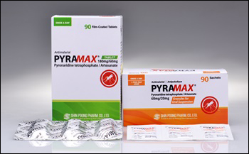 신풍제약 코로나19 치료제로 개발 중인 '피라맥스' 