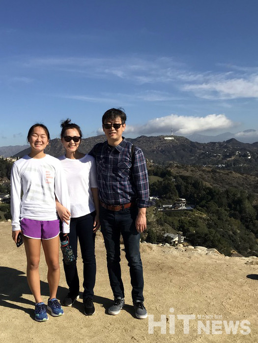 2018년 연말 미국 서부로 떠난 가족여행. 헐리우드 근처 Runyon Canyon Park.