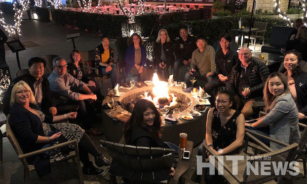 BMS 신경부서 샌디에이고 팀들과 함께.