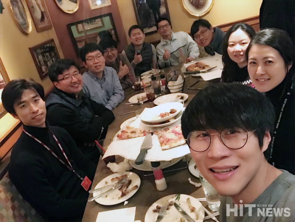 포스닥 때 함께 배우고 성장했던 NEBS 회원들과 함께.