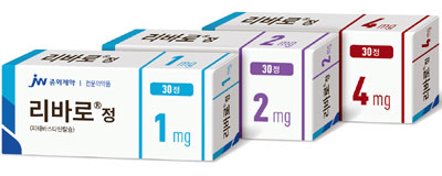 JW중외제약 피타바스타틴 칼슘 성분 이상지질혈증 치료제 '리바로'