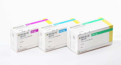 노바티스의 심부전치료제 '엔트레스토'