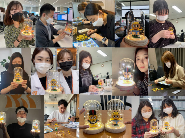 '꿈나눔 희망램프' 봉사활동에 참가한 대웅제약 임직원 봉사단 (사진제공=대웅제약)