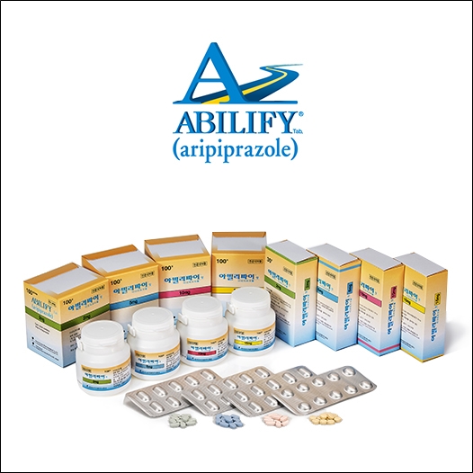 오츠카제약 조현병, 양극성장애 치료제 '아빌리파이'