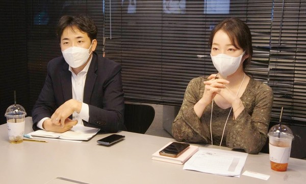 임인순 inno.N ETC마케팅본부 순환팀 PM(과장)(왼쪽), 강한빛나 PM(대리)