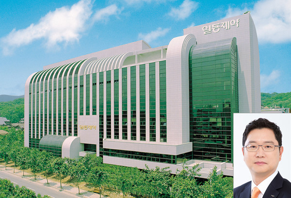 일동제약 본사와 윤웅섭 일동제약 대표이사 사장