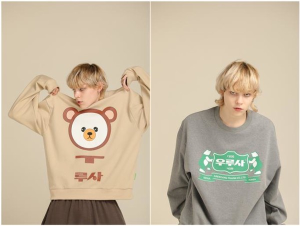 우루사 맨투맨. 사진=대웅제약 홈페이지