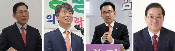 (왼쪽부터) 최광훈 약사, 장동석 약사, 김종환 약사, 김대업 약사