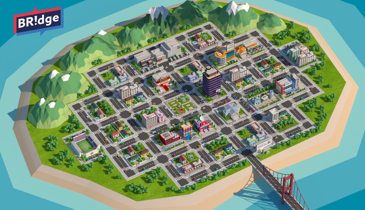 보령제약 의사 맞춤형 의료정보채널 '브릿지(BR!dge)' 3D 가상공간 '비알 타운(BR Town)'