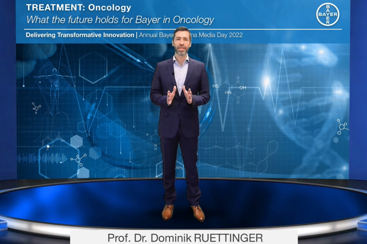 바이엘 항암제 리서치 및 초기개발 부문 총괄 도미니크 뤽팅거(Dominik Ruettinger)
