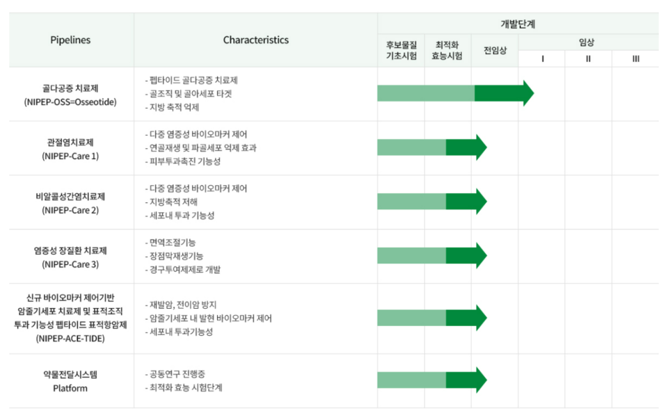 나이벡 파이프라인. 사진=나이벡 홈페이지