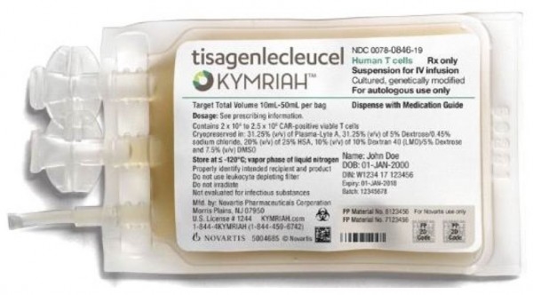 노바티스 혈액암 CAR-T 치료제 '킴리아' (사진제공=노바티스)