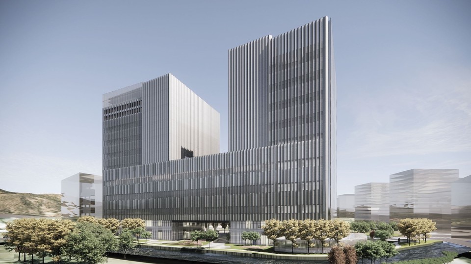 판교 제2테크노밸리 CGB 조감도