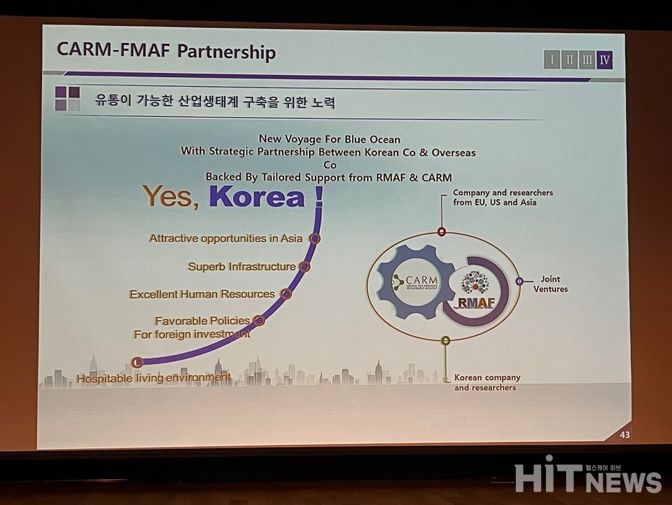 재생의료진흥재단은 CARM과 협업해 첨단재생의료 생태계 구축에 나서고 있다.