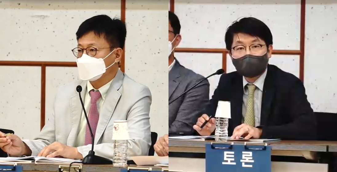 (왼쪽)울산의대 변정식 교수, 연세원주의대 김현수 교수