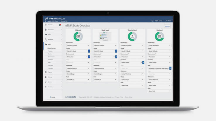 메디데이터의 레이브 eTMF(Rave eTMF)