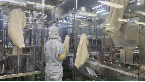 한림제약 무균점안제 생산시설 내부모습 (사진 출처 : 한림제약)