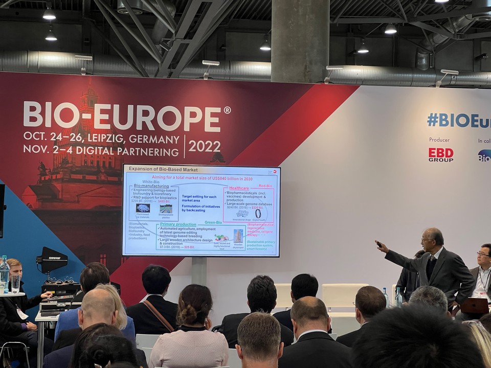 2022 바이오 유럽 현장. 사진=스탠다임 제공