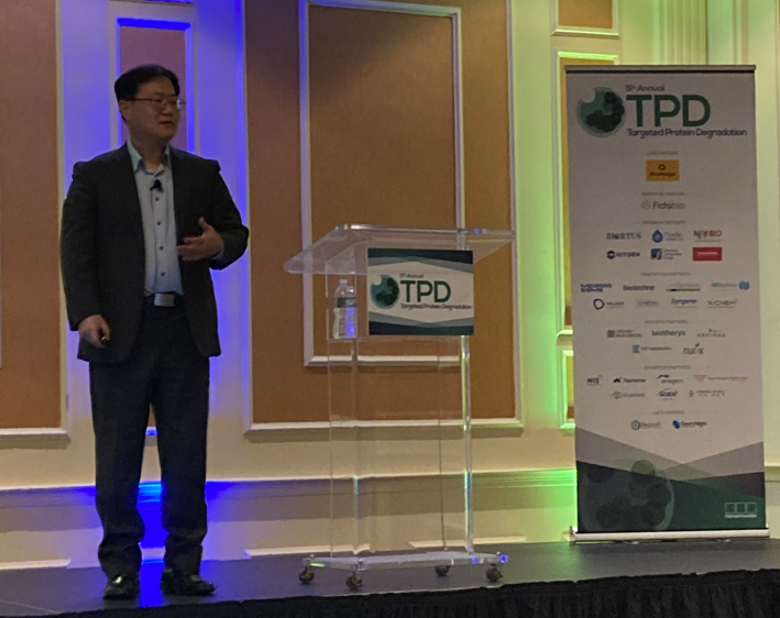 최재현 이피디바이오테라퓨틱스 대표는 이번 서밋에서 EPDeg™ 플랫폼을 소개했다.