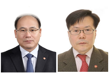 현재룡 기획이사(좌) 홍영삼 장기요양이사(우)