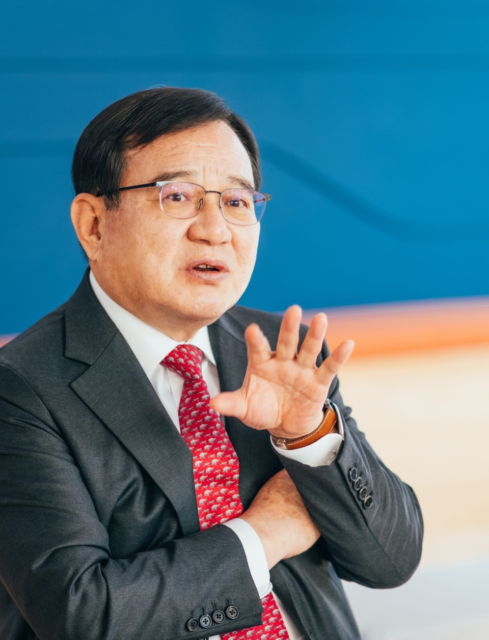 한독 김영진 회장. **사진=한독 제공.