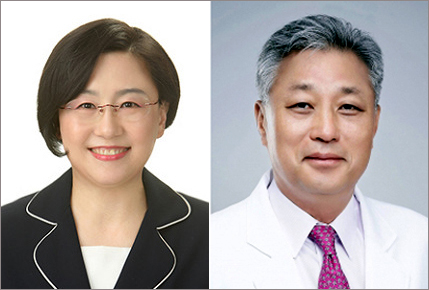 김선민 원장(왼쪽)이 퇴임하고 강중구 일산차병원장이 새 심평원장으로 취임한다.
