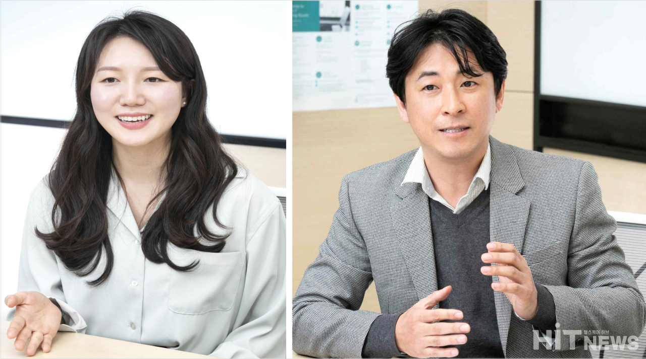 (사진 왼쪽부터) 조민희 대외협력부 커뮤니케이션 차장, 김기상 폴리시팀 부장