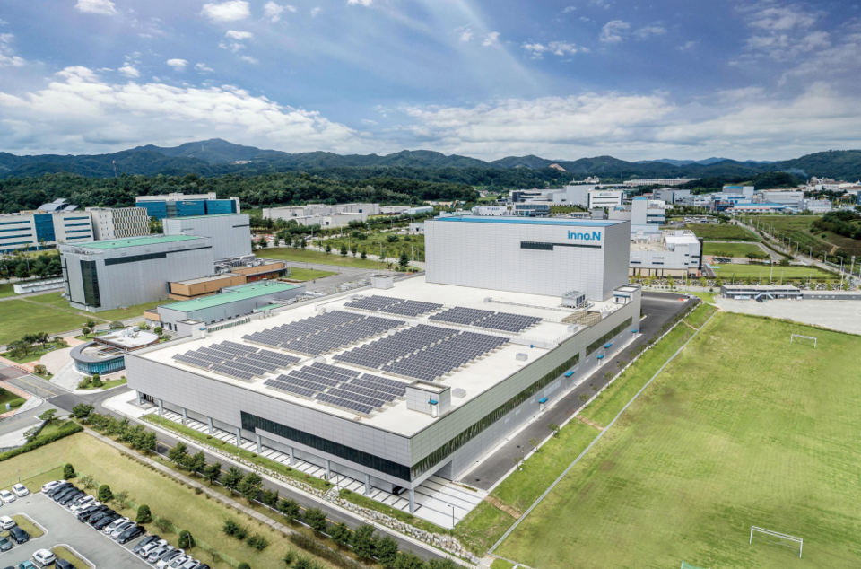 HK이노엔 오송 수액공장.