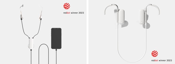 제로 와이어드(왼쪽)과 제로 이어버드 제품 이미지