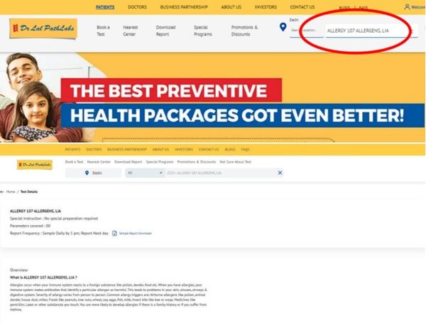 프로테옴텍은 인도 시험검사기관 랄 파스랩(Lal Pathlabs)에 자사 알레르기 진단키트 공급을 시작했다고 밝혔다.