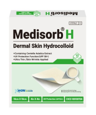 2차 치유 하이드로겔 창상피복재 '메디솝 H' / 사진=원바이오젠 홈페이지