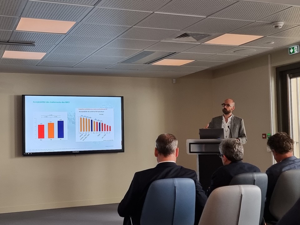 IBD Exchange Congress에서 진행한 셀트리온헬스케어 심포지엄 현장. / 사진=셀트리온헬스케어