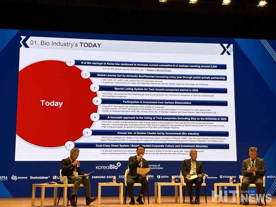 황만순 한국투자파트너스 대표는 "국내 바이오 산업에 한해 공매도를 폐지해야 한다"고 주장했다. / 사진=남대열 기자