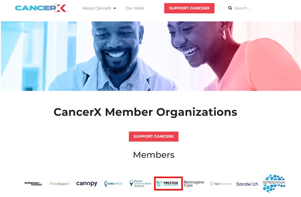 프레스티지바이오파마가 조 바이든 미국 대통령이 추진하는 암 정복 과제 '캔서문샷(Cancer Moonshot) 프로젝트' 구성원으로 선정됐다. / 사진=프레스티지바이오파마