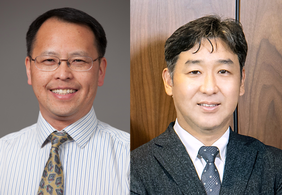 (사진 왼쪽부터) 베니 첸 박사와 박수형 박사 / 사진=네오이뮨텍