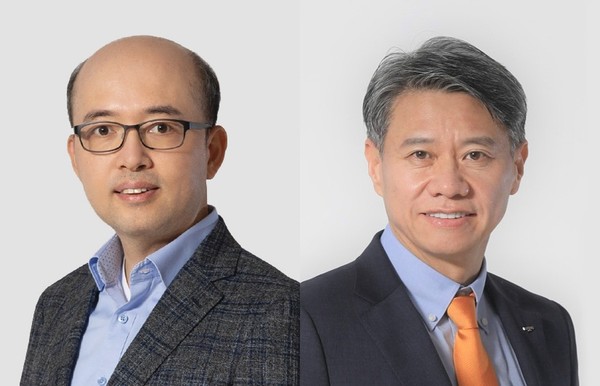 (사진 왼쪽부터) 일동제약 서진식, 최성구 사장. 두 사람은 유노비아 공동 대표를 맡는다. / 사진=일동제약