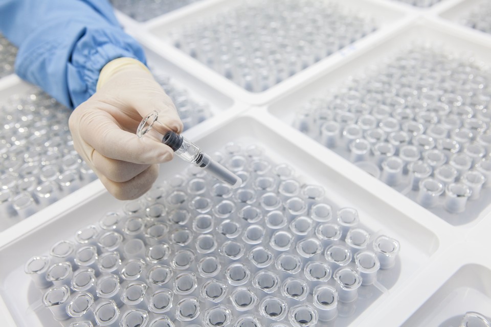 스카이셀플루 원액이 충전된 시린지의 모습 / 사진=SK바이오사이언스