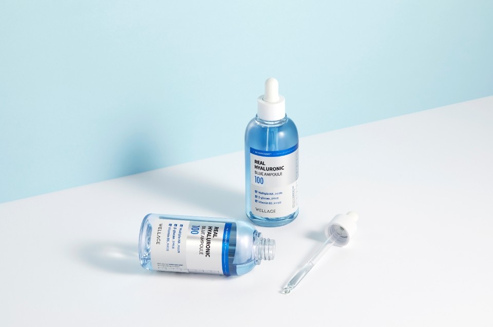 웰라쥬 '리얼 히알루로닉 블루 100 앰플' / 사진=휴젤