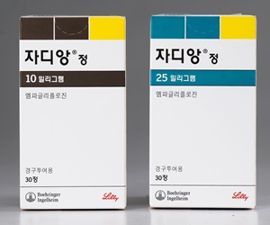 SGLT-2 억제제 당뇨병치료제 자디앙