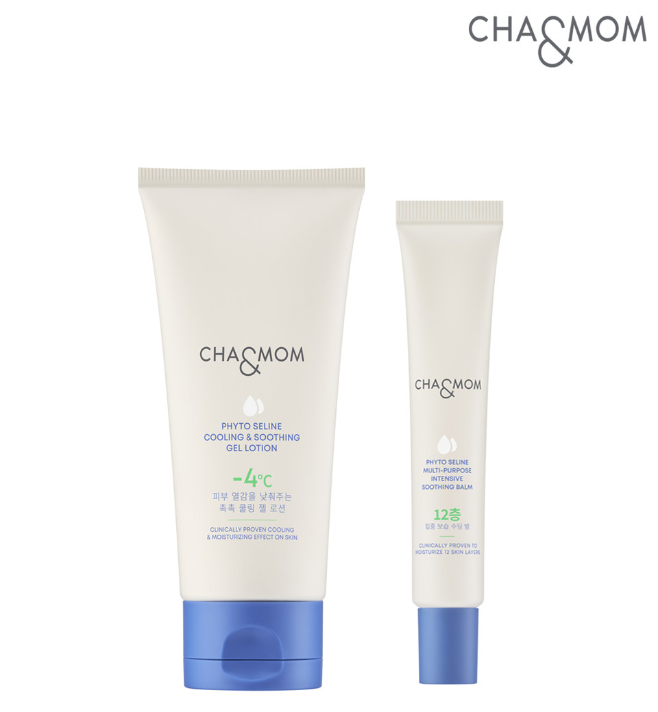 차앤맘 '피토세린 수딩' 제품 2종 / 사진=CMG제약