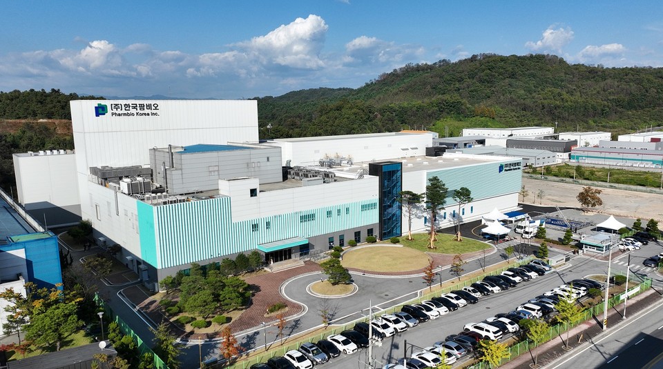 12일 증축 준공식이 진행된 한국팜비오의 충주공장 / 사진=한국팜비오